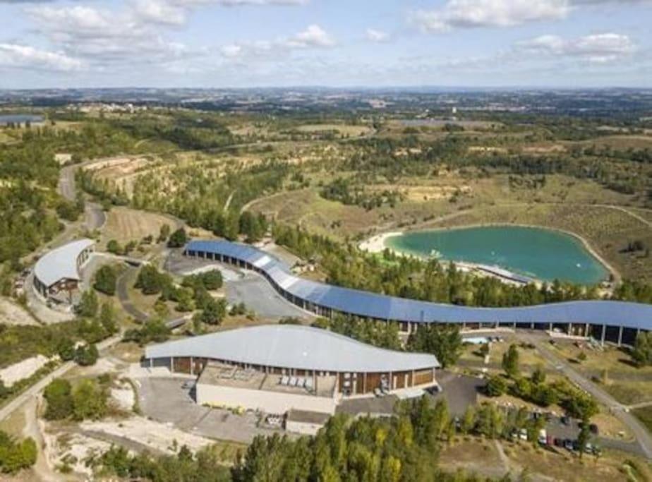 Charmante Yourte Contemporaine Carmaux Bagian luar foto