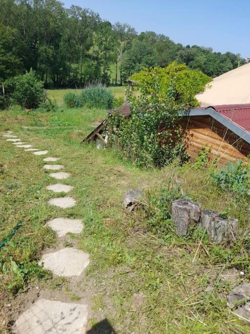 Charmante Yourte Contemporaine Carmaux Bagian luar foto